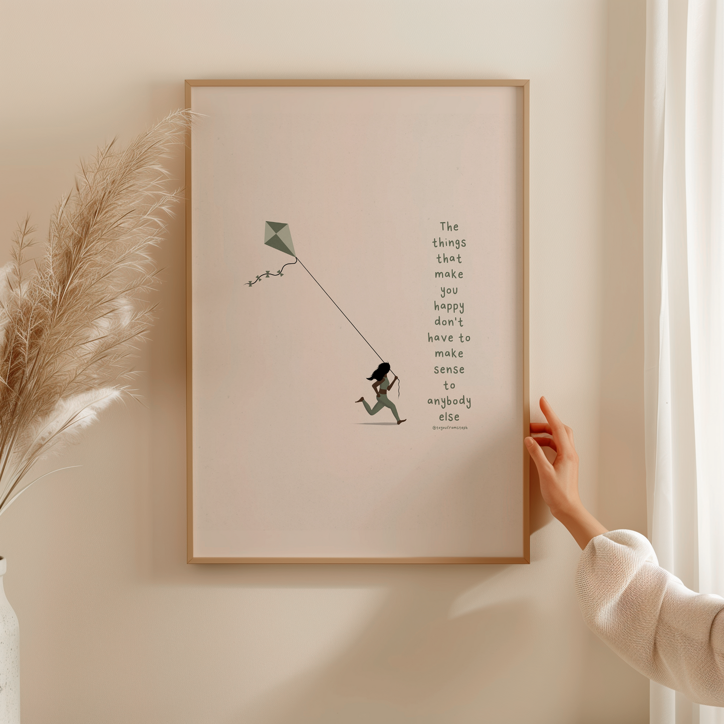 Happy - Art Print