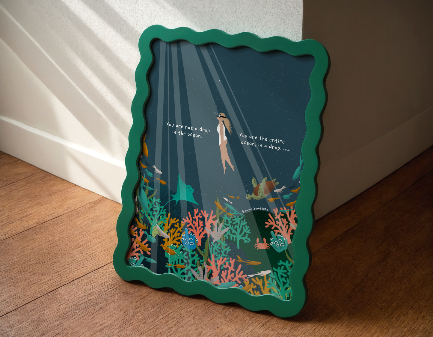 In a Drop - Art Print