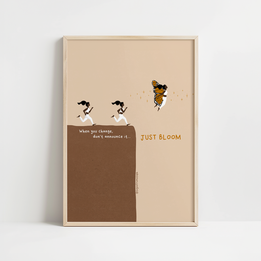 Just Bloom - Art Print