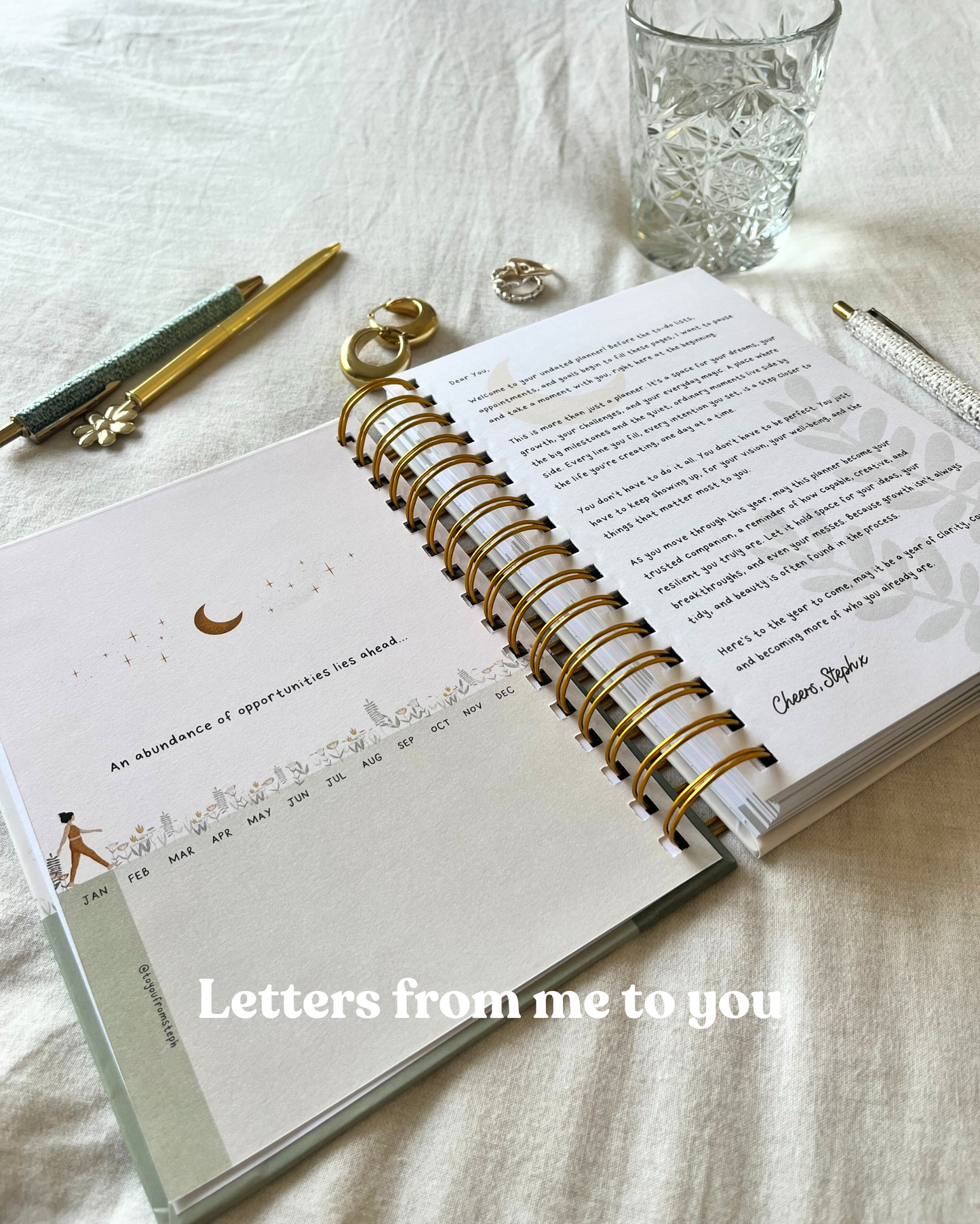 (PRE-ORDER) 2026 Premium Week-to-View Planner – A5 Hardcover, Spiral-Bound, 214 Pages