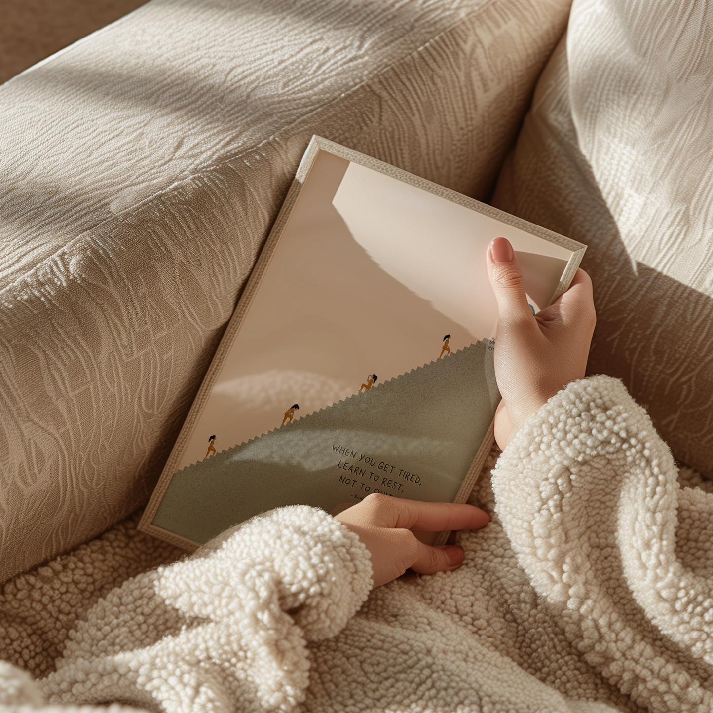Learn to Rest - Art Print