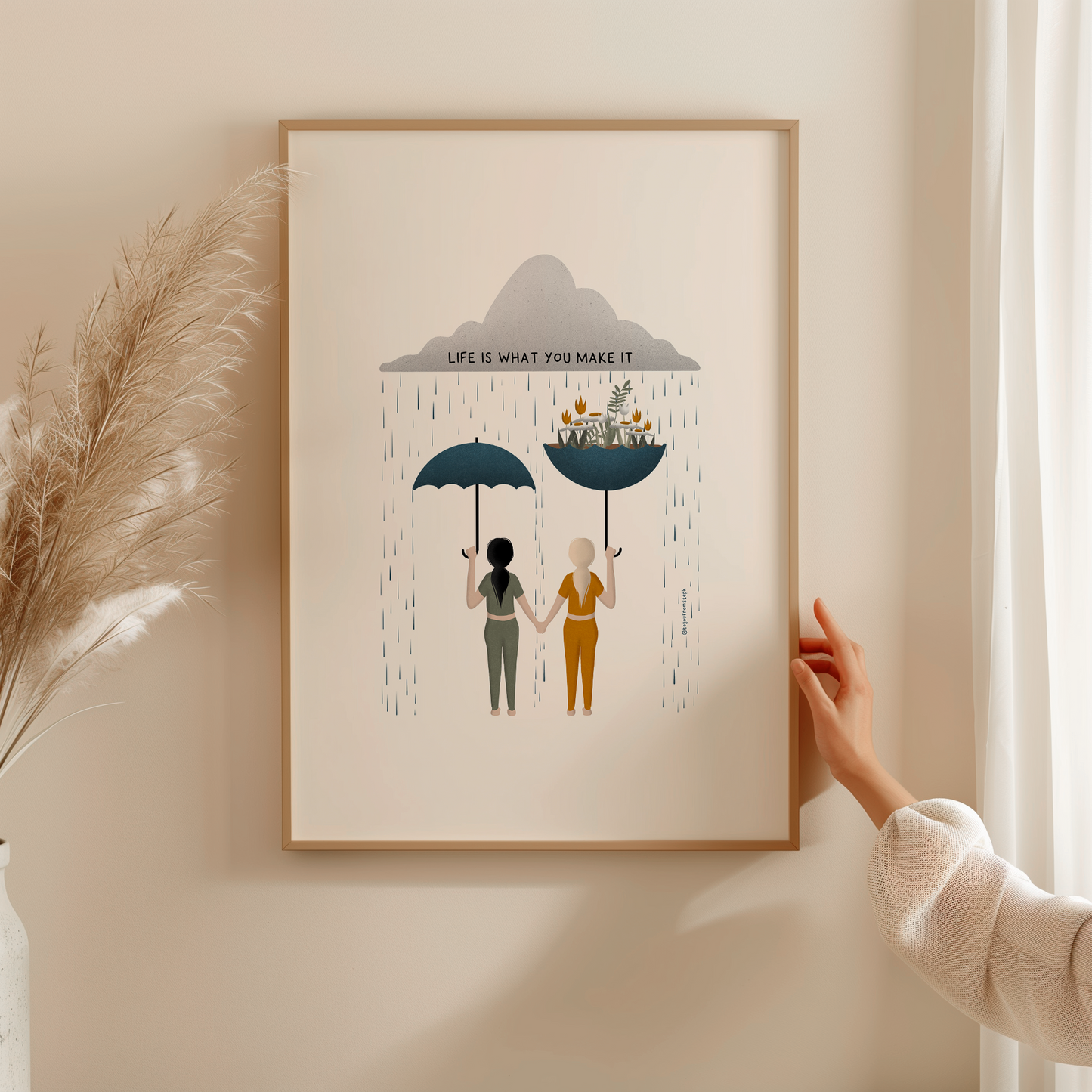 Life Is What You Make It - Art Print