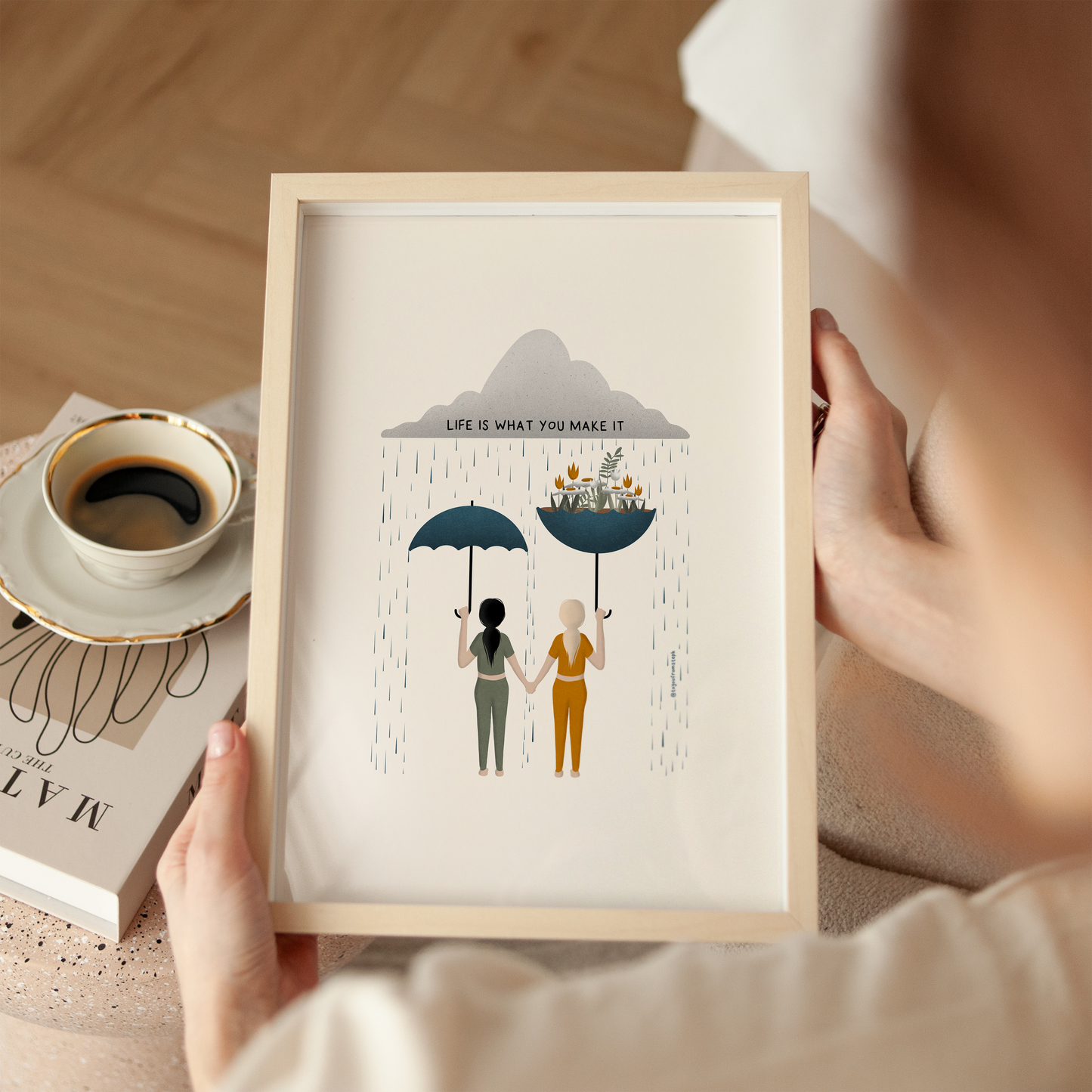 Life Is What You Make It - Art Print