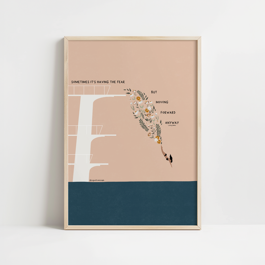 Moving Forward - Art Print