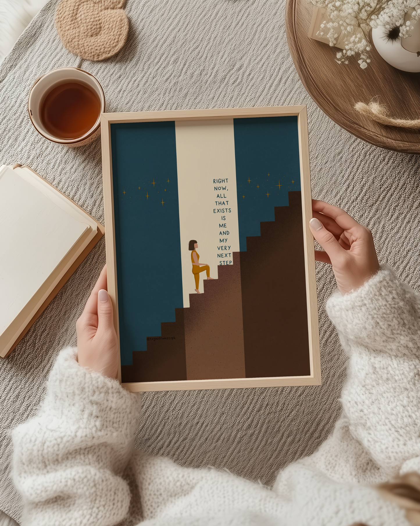 My Very Next Step - Art Print