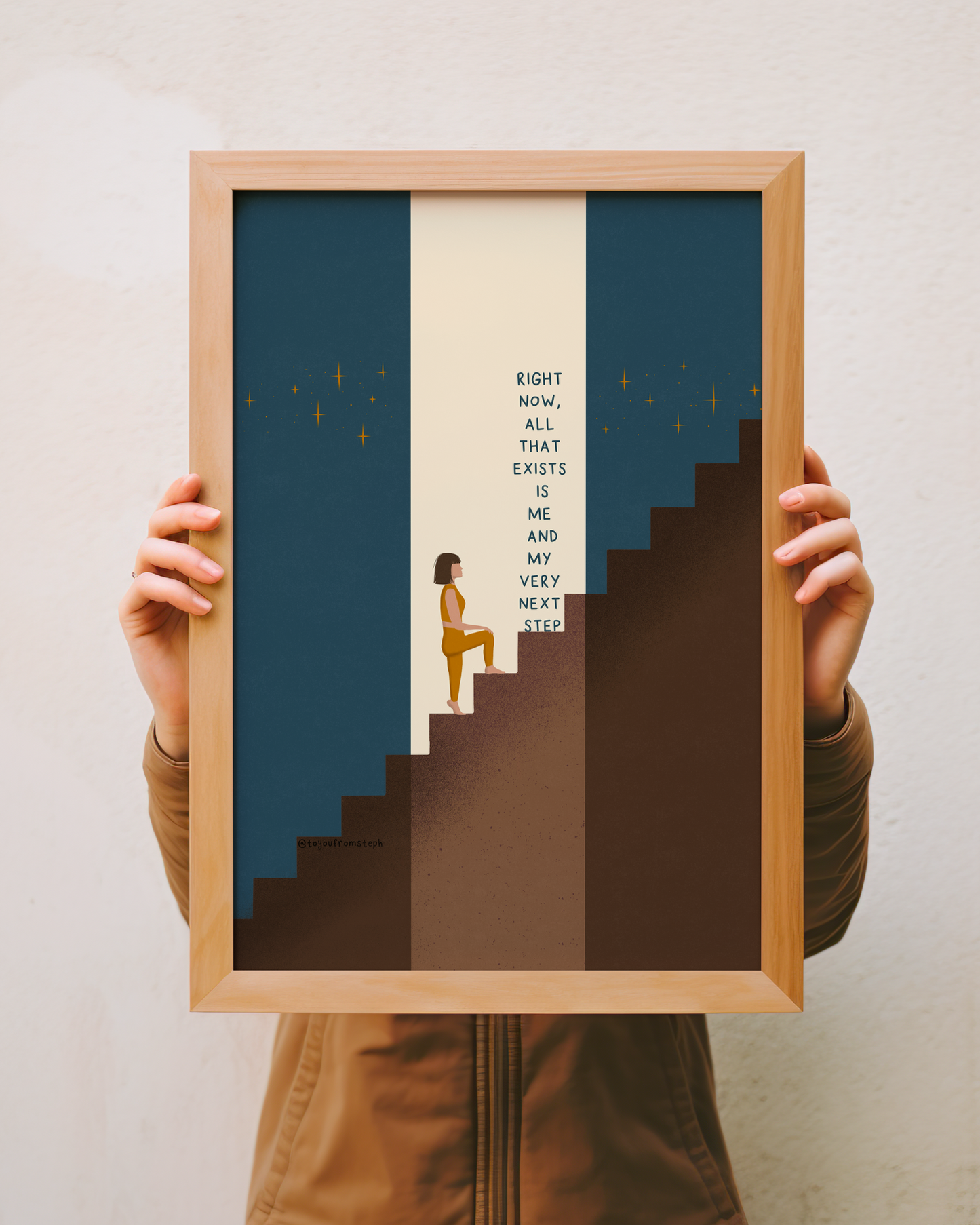 My Very Next Step - Art Print