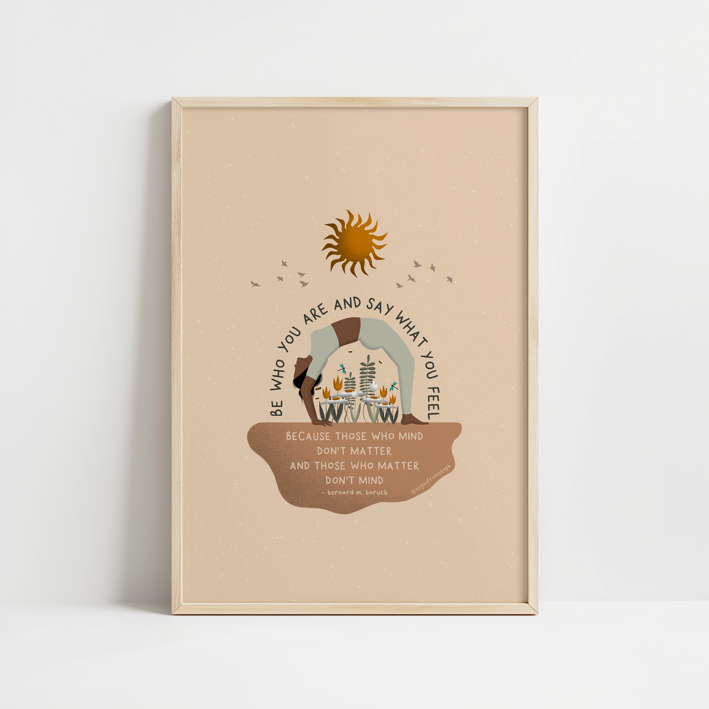 Be Who You Are - Art Print