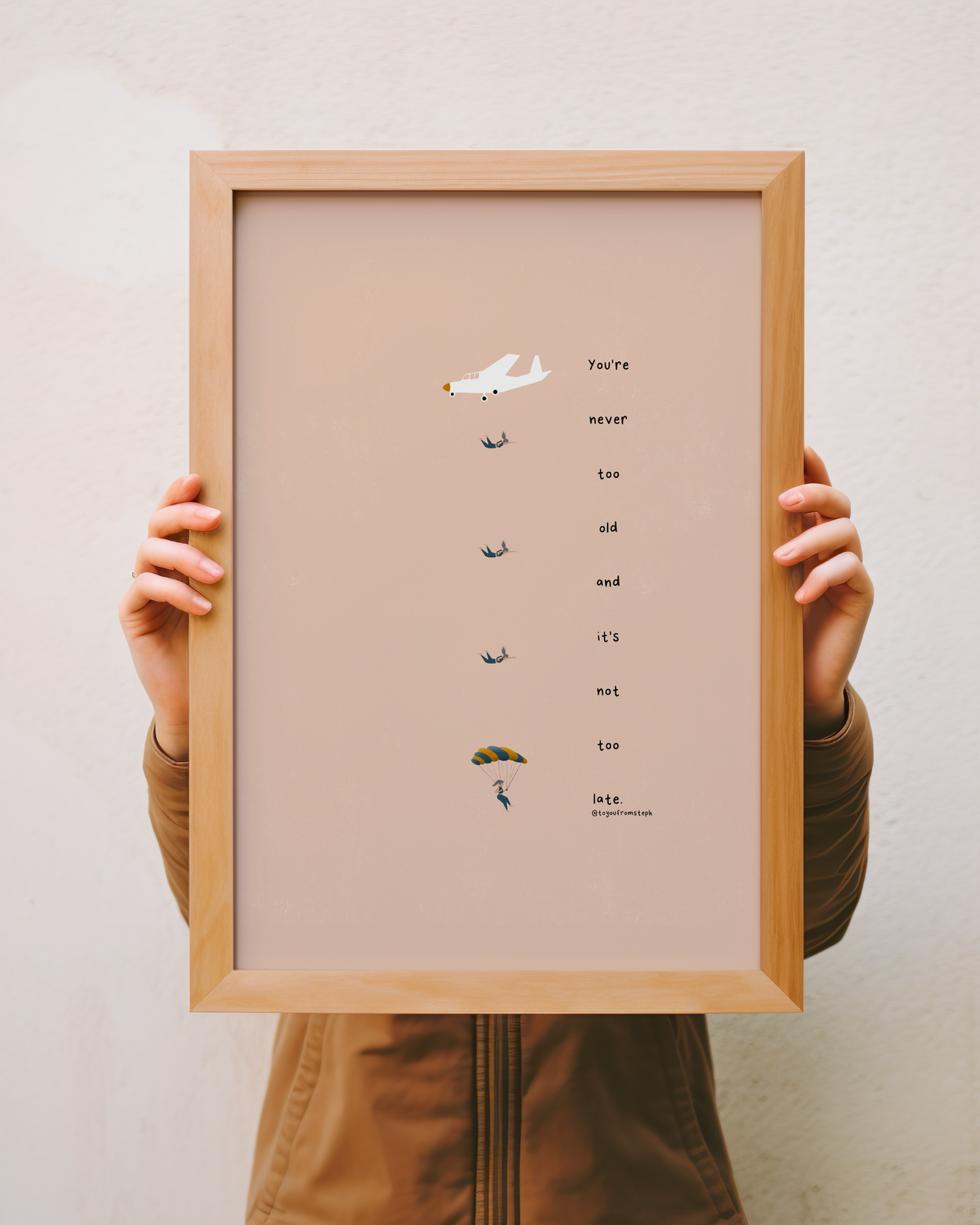 Never Too Old - Art Print