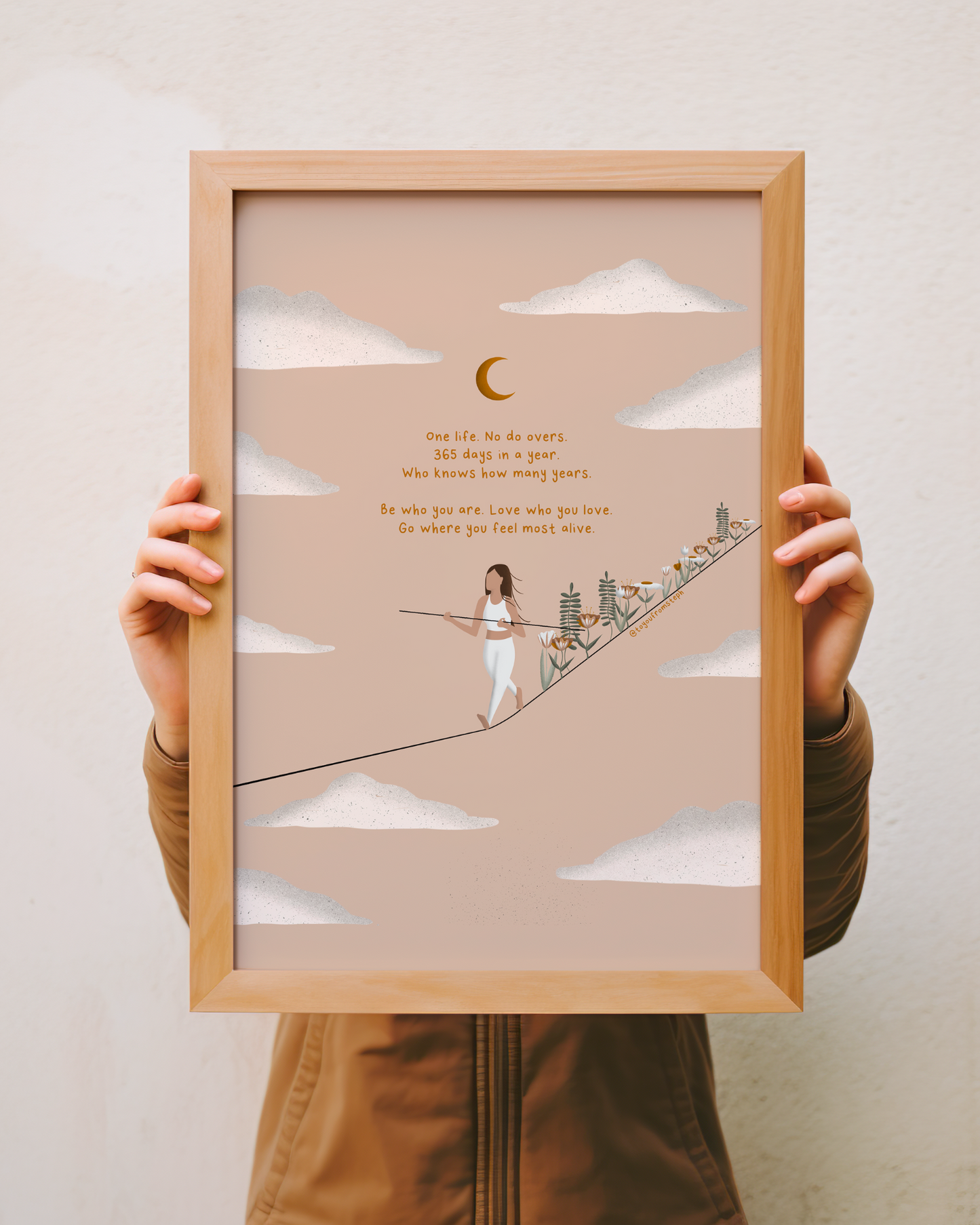 One Life - Art Print