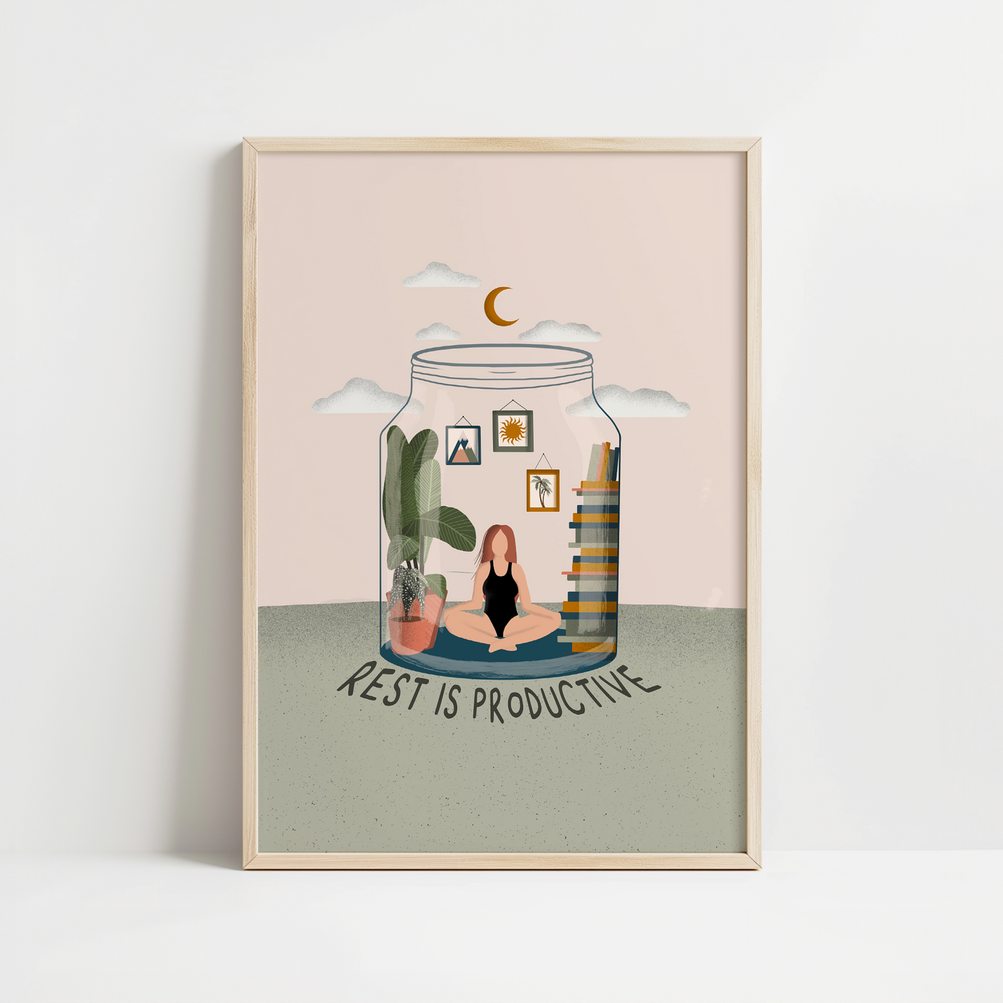 Productive - Art Print