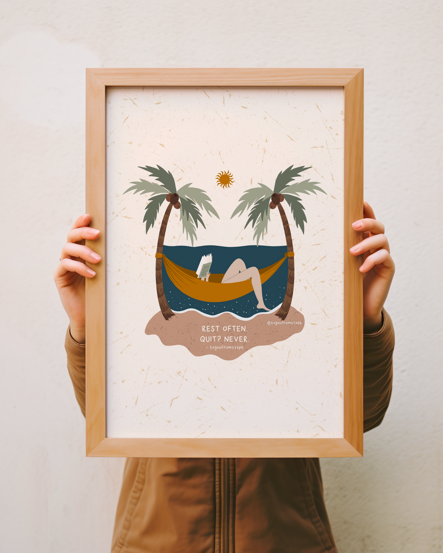 Stress Less - Art Print