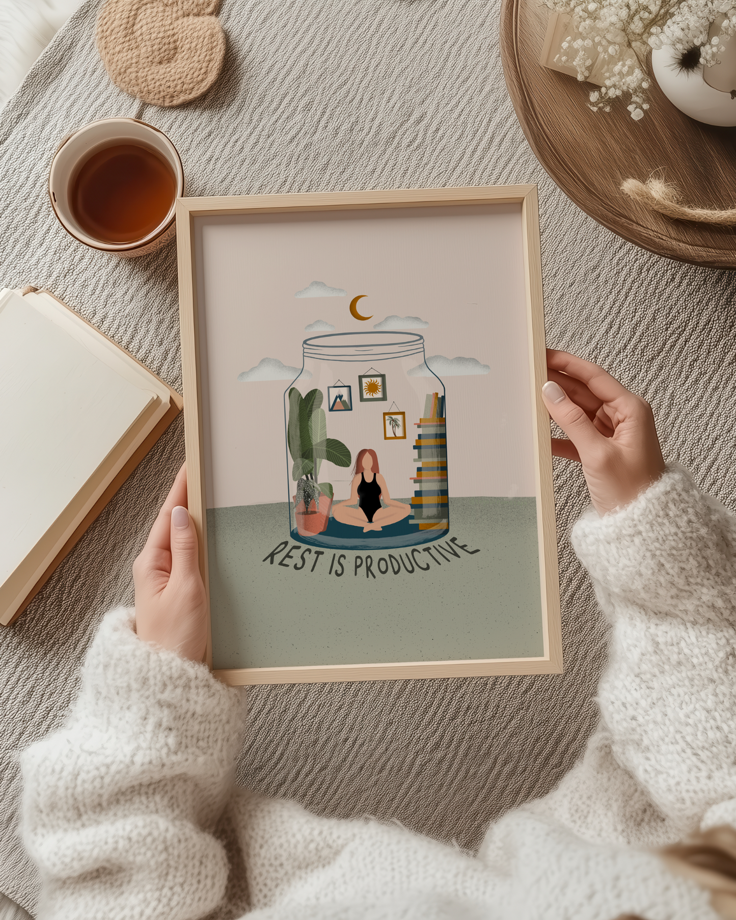 Productive - Art Print