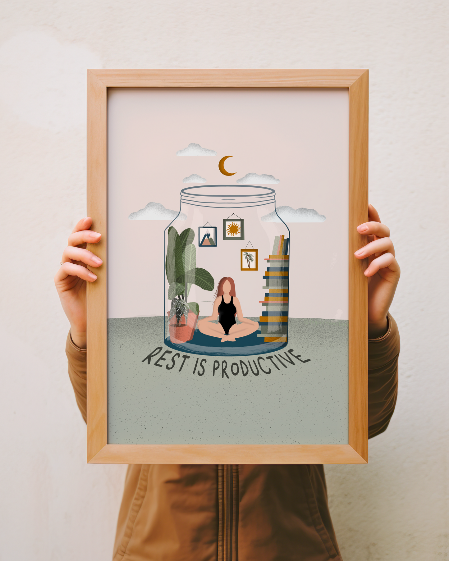 Productive - Art Print