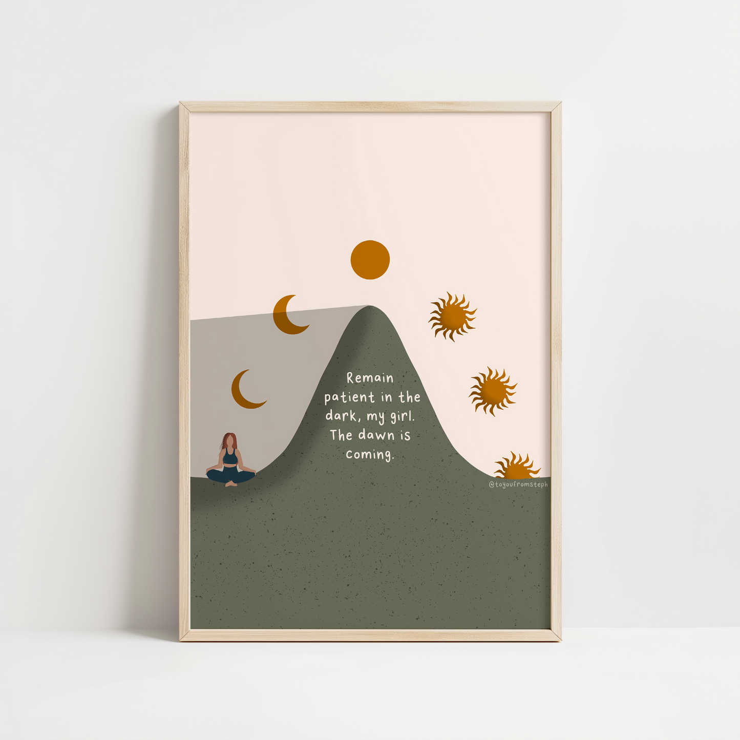 Remain Patient - Art Print