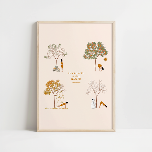 Slow Progress - Art Print