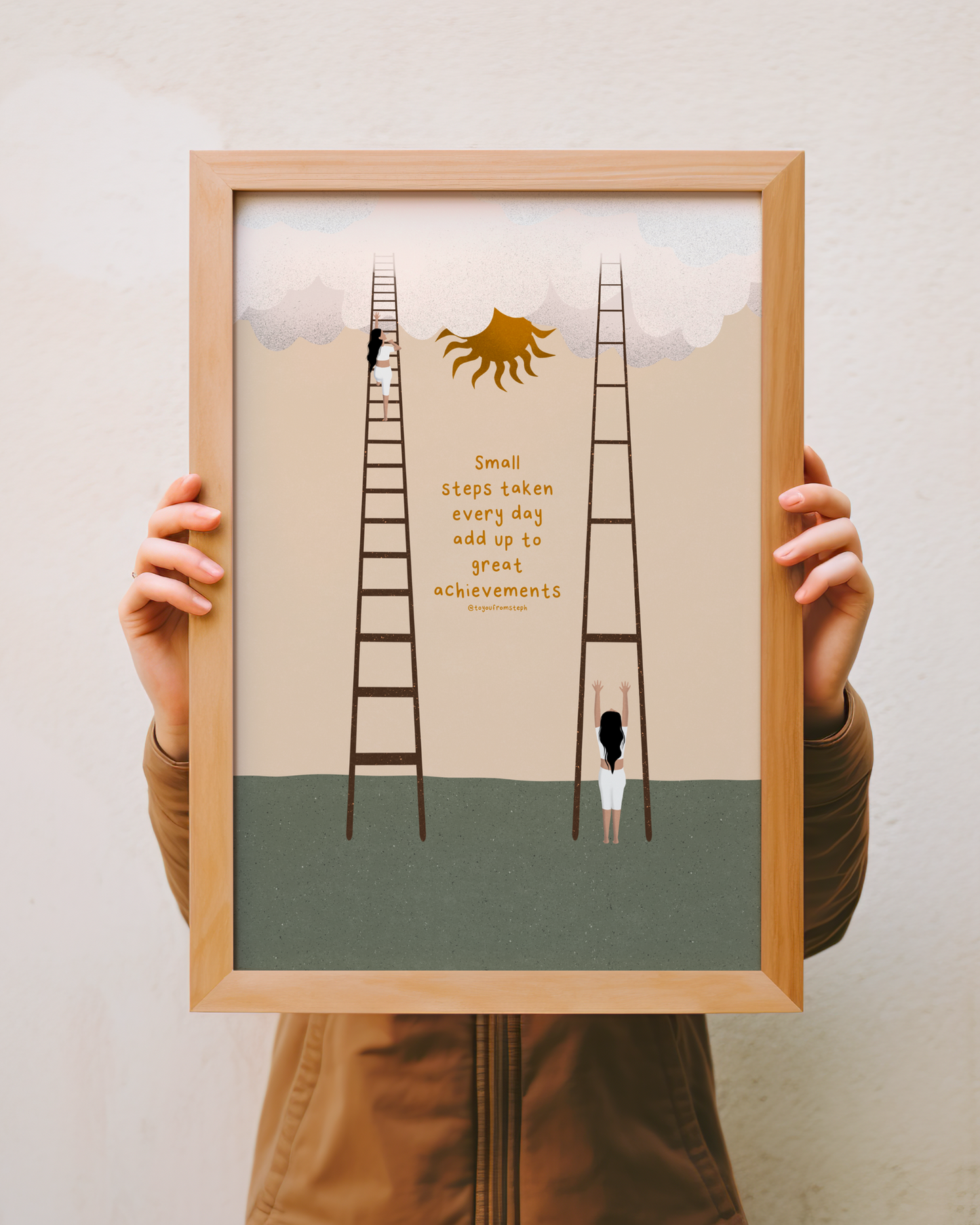Small Steps - Art Print