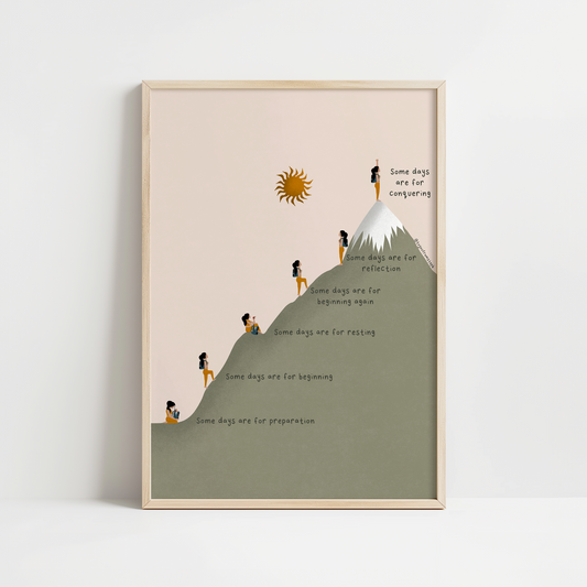 Some Days - Art Print