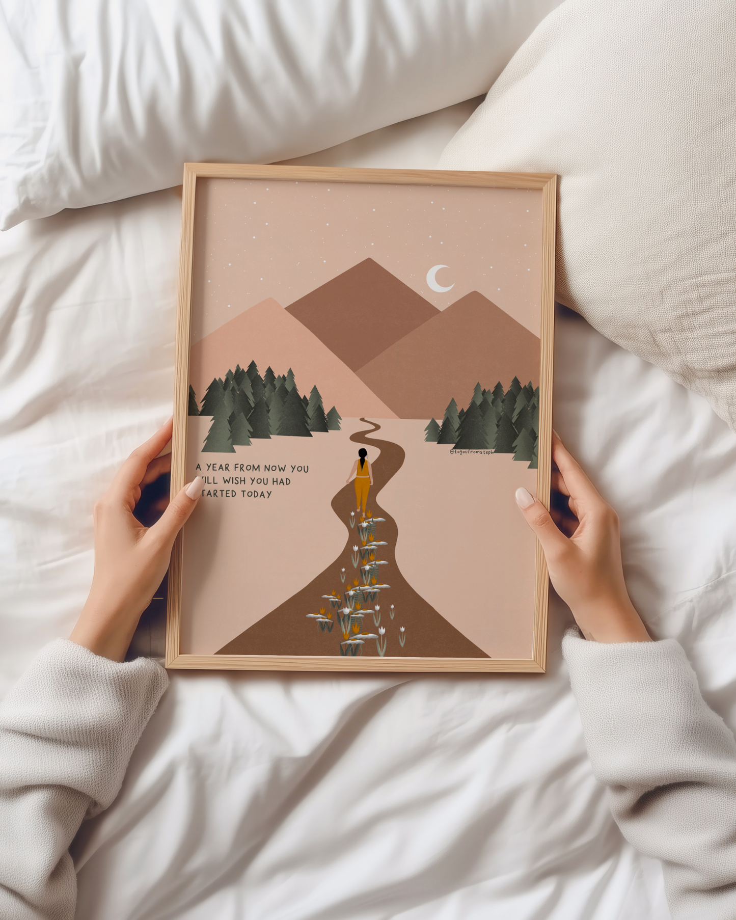Started Today - Art Print