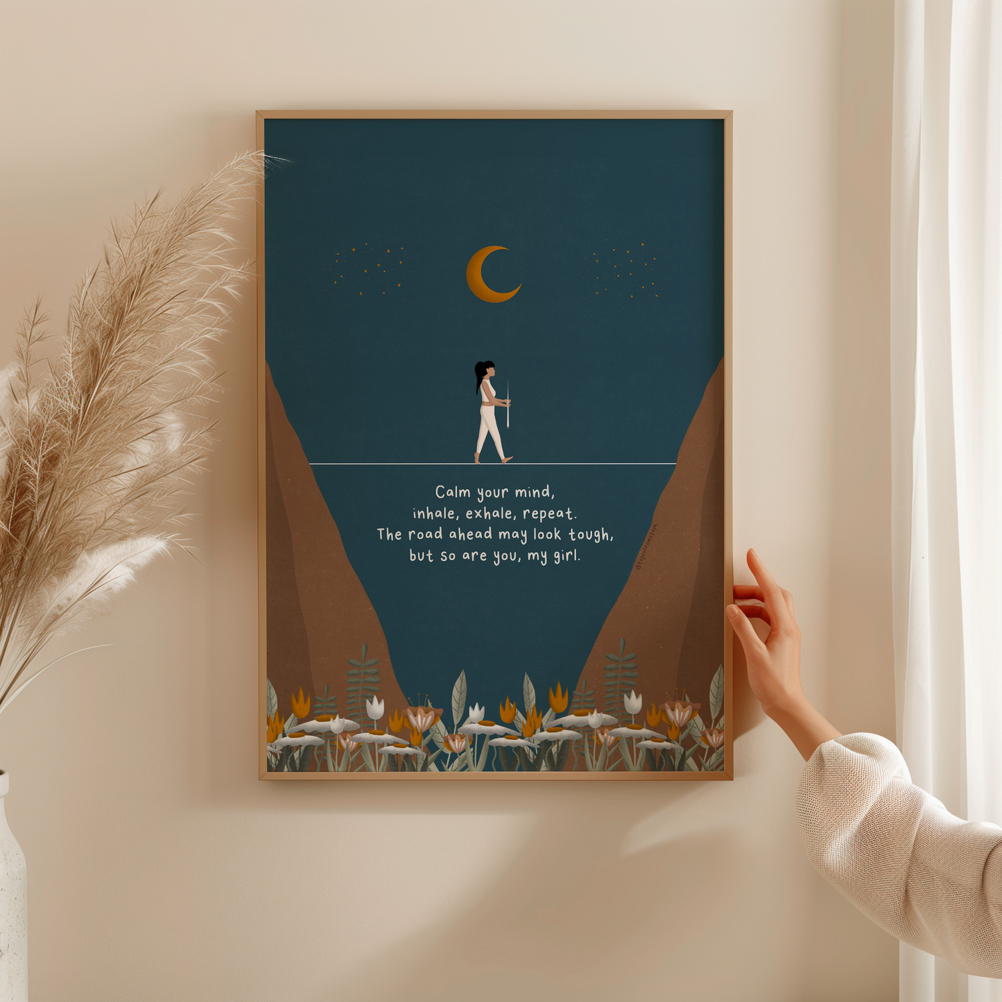 Calm Your Mind - Art Print