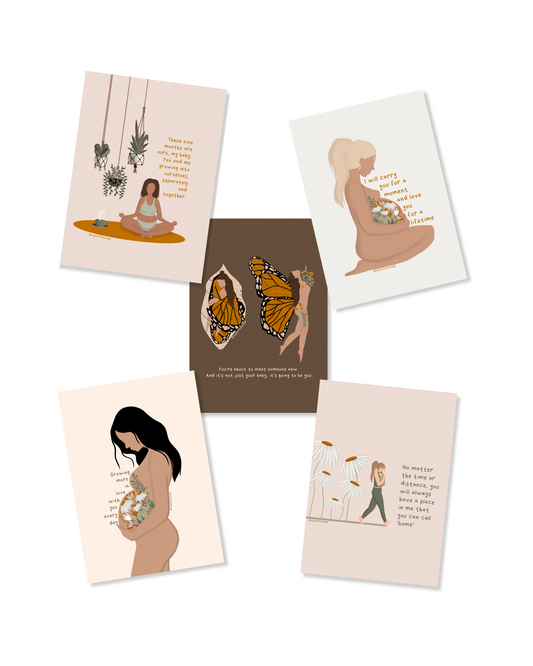 Blooming Bundle - Pack of 5 Postcards