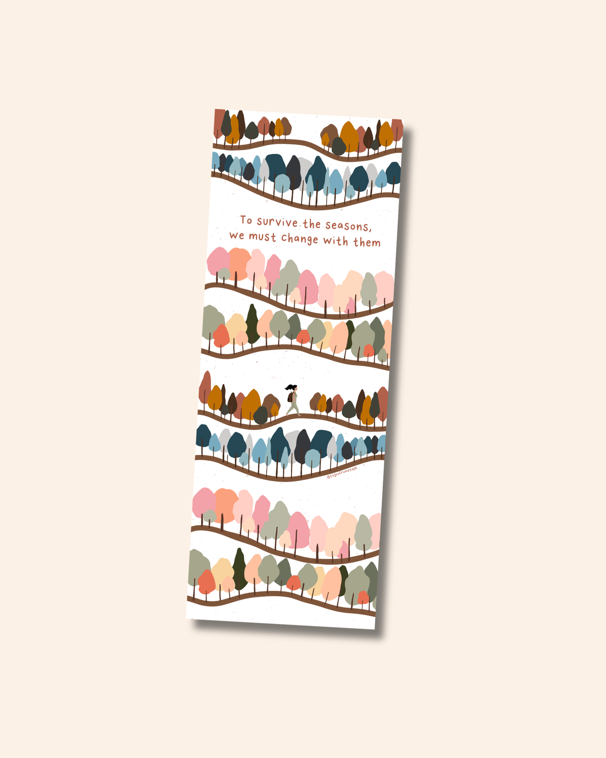 Illustrated Bookmark | Seasons
