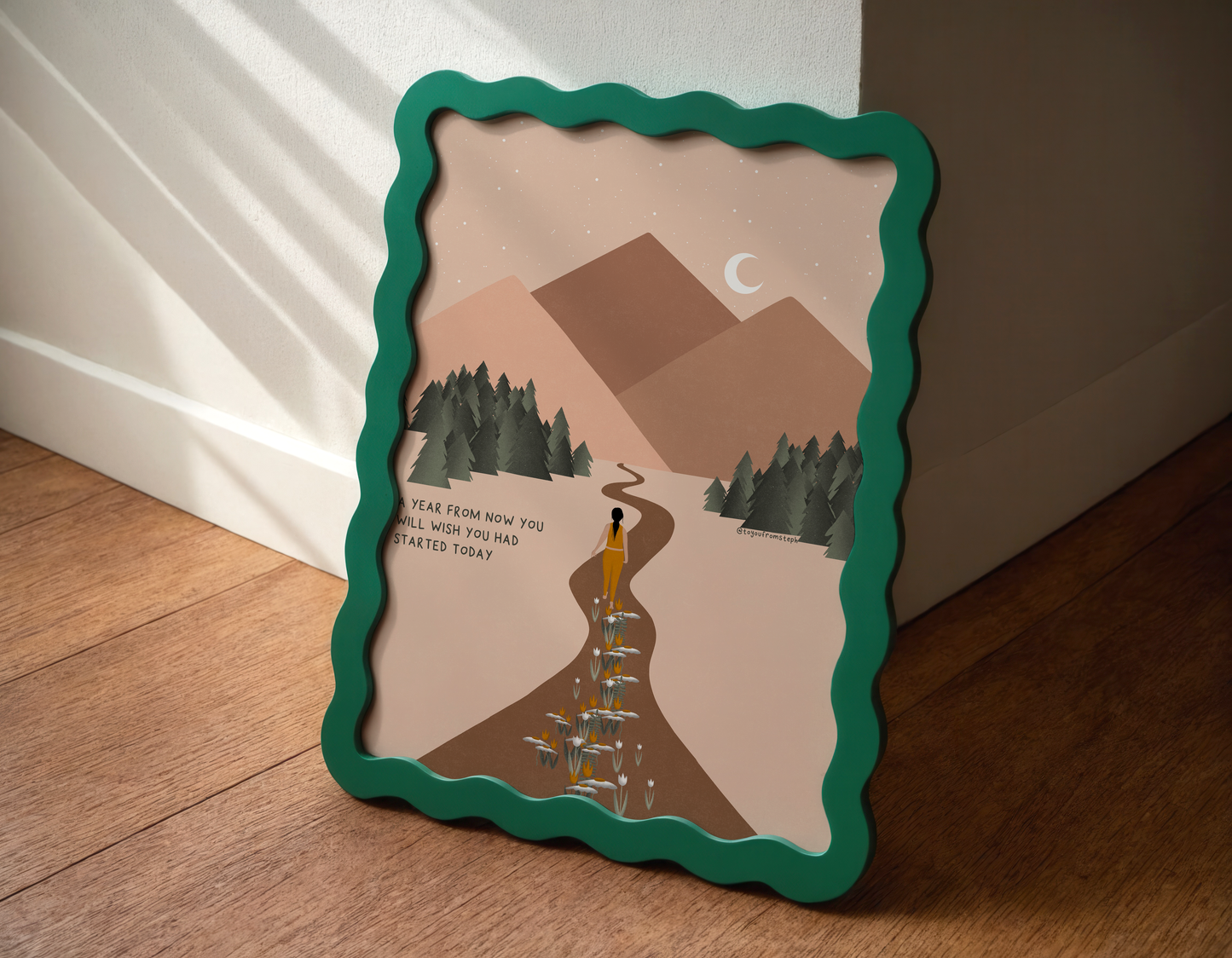 Started Today - Art Print
