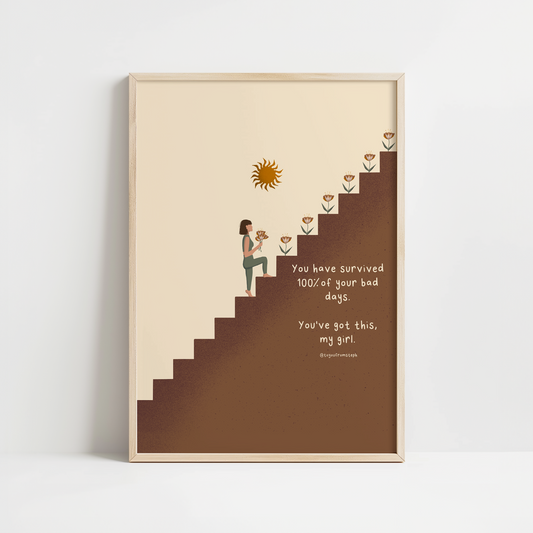 Survived - Art Print