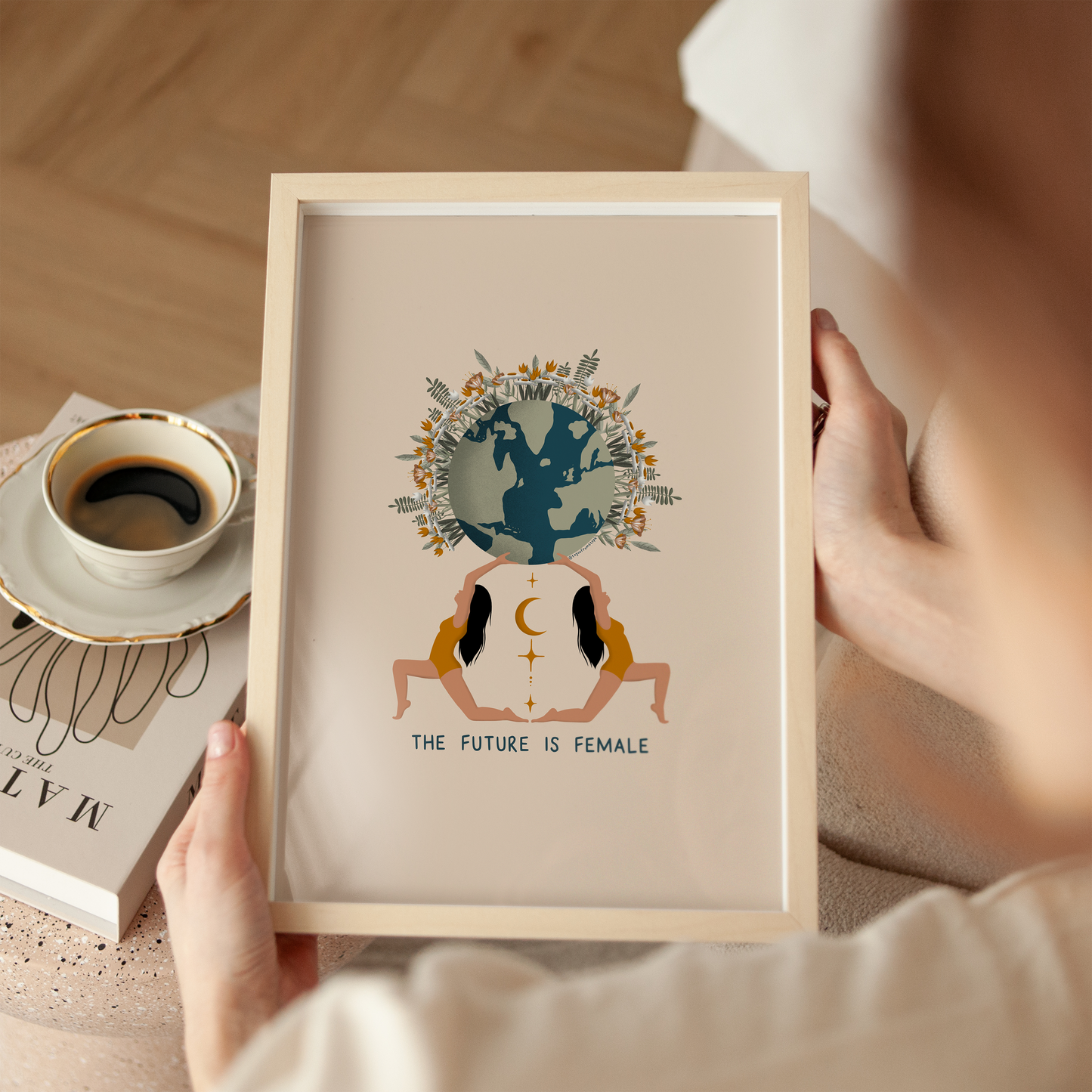 The Future is Female - Art Print