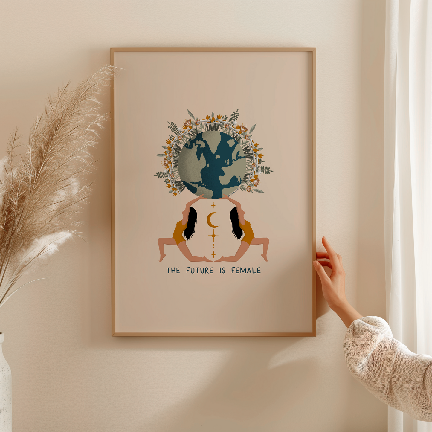 The Future is Female - Art Print