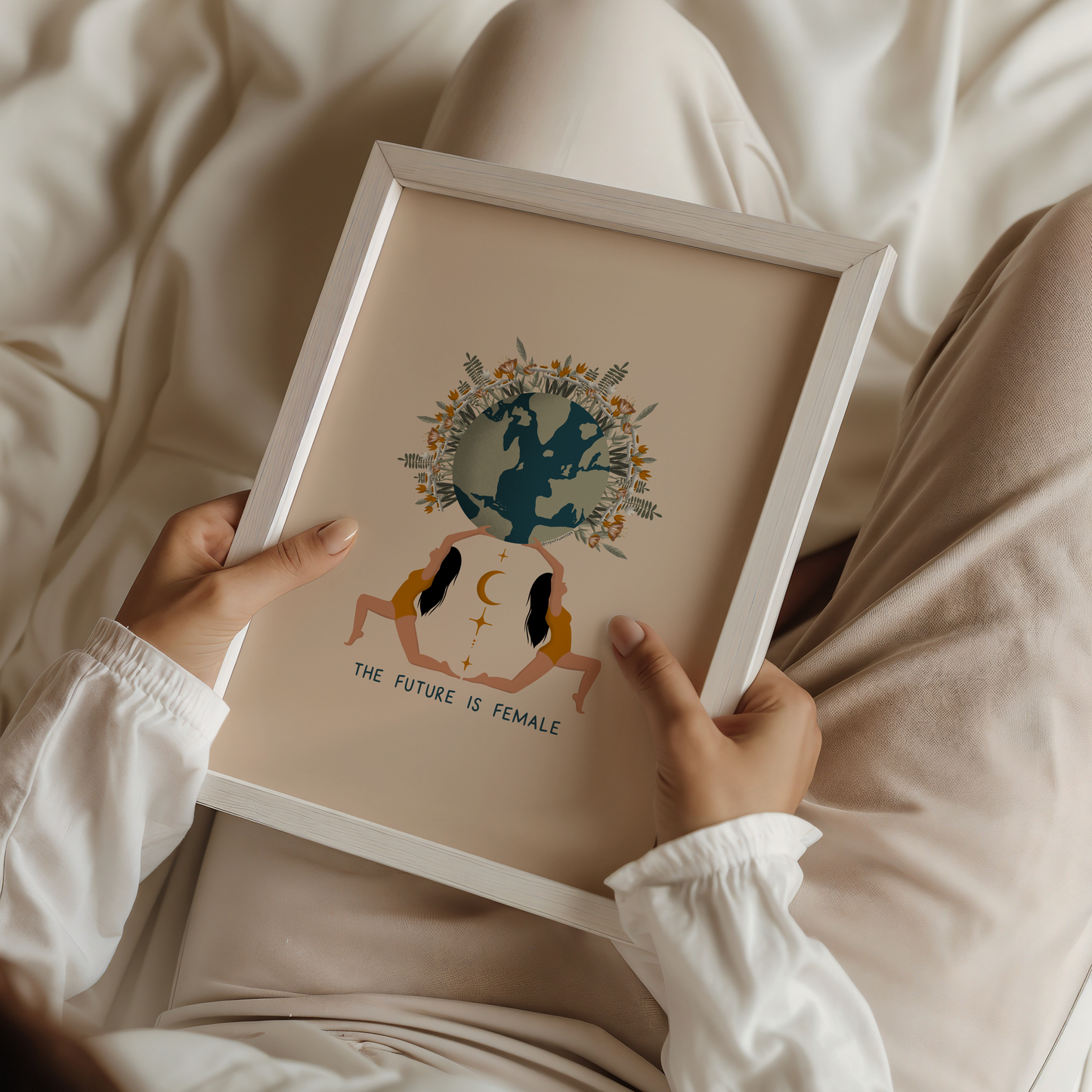 The Future is Female - Art Print