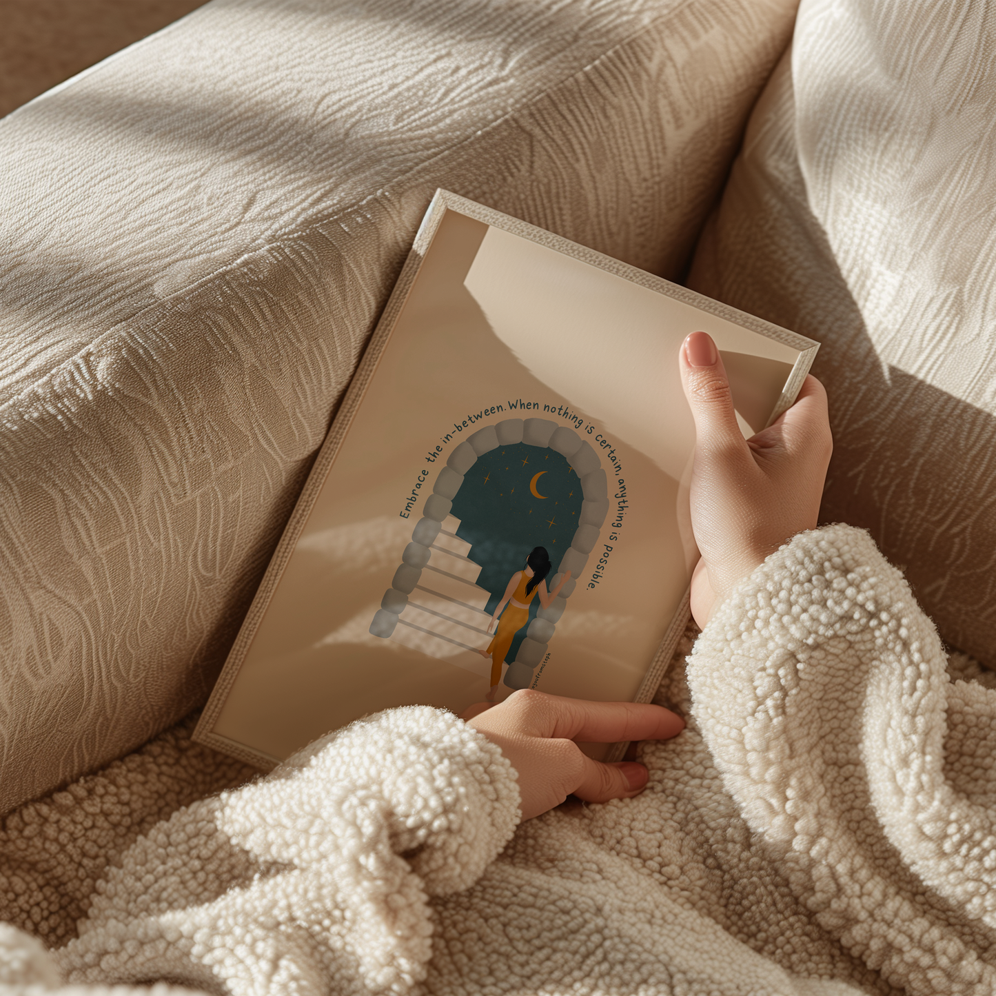 The In-between - Art Print