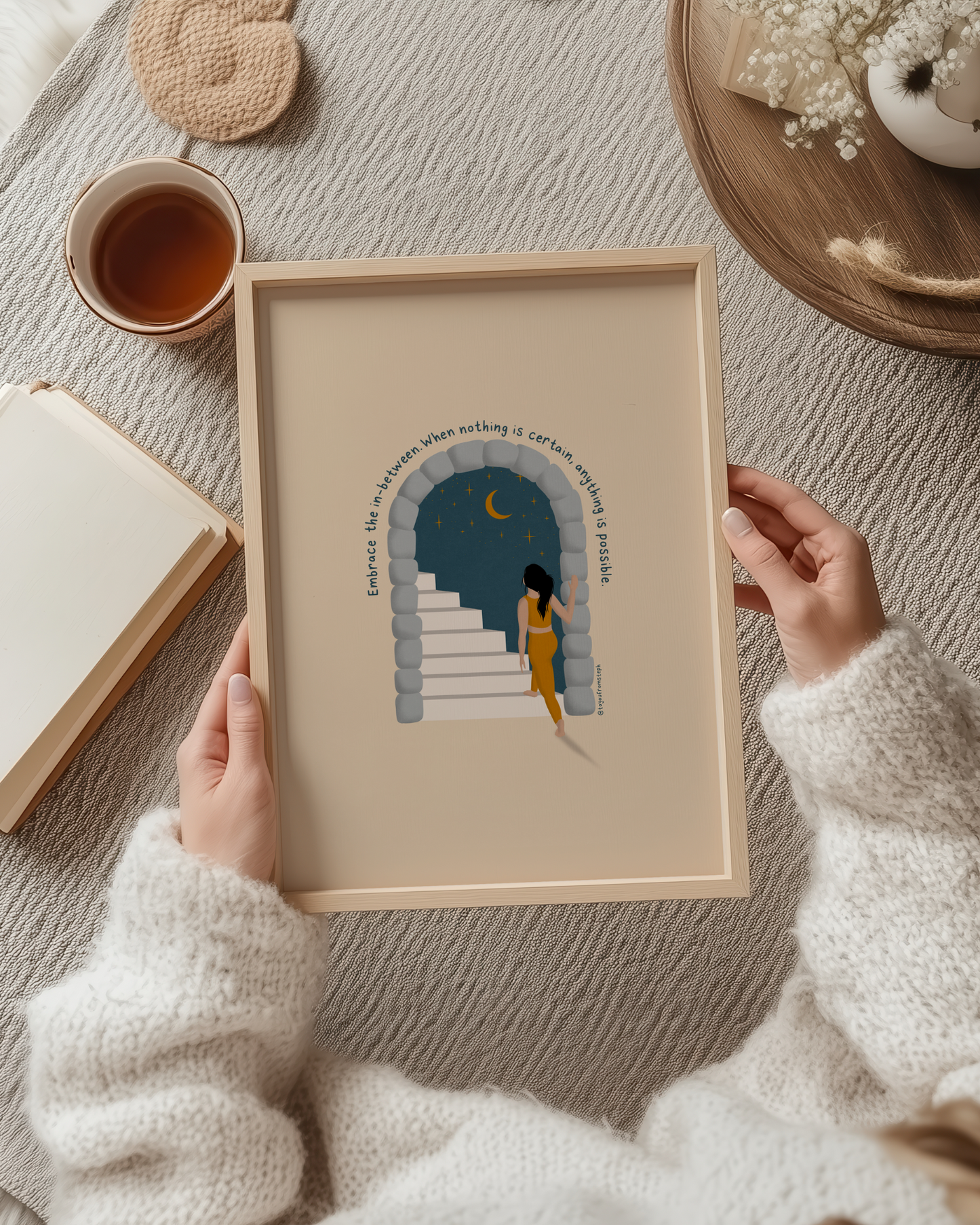 The In-between - Art Print