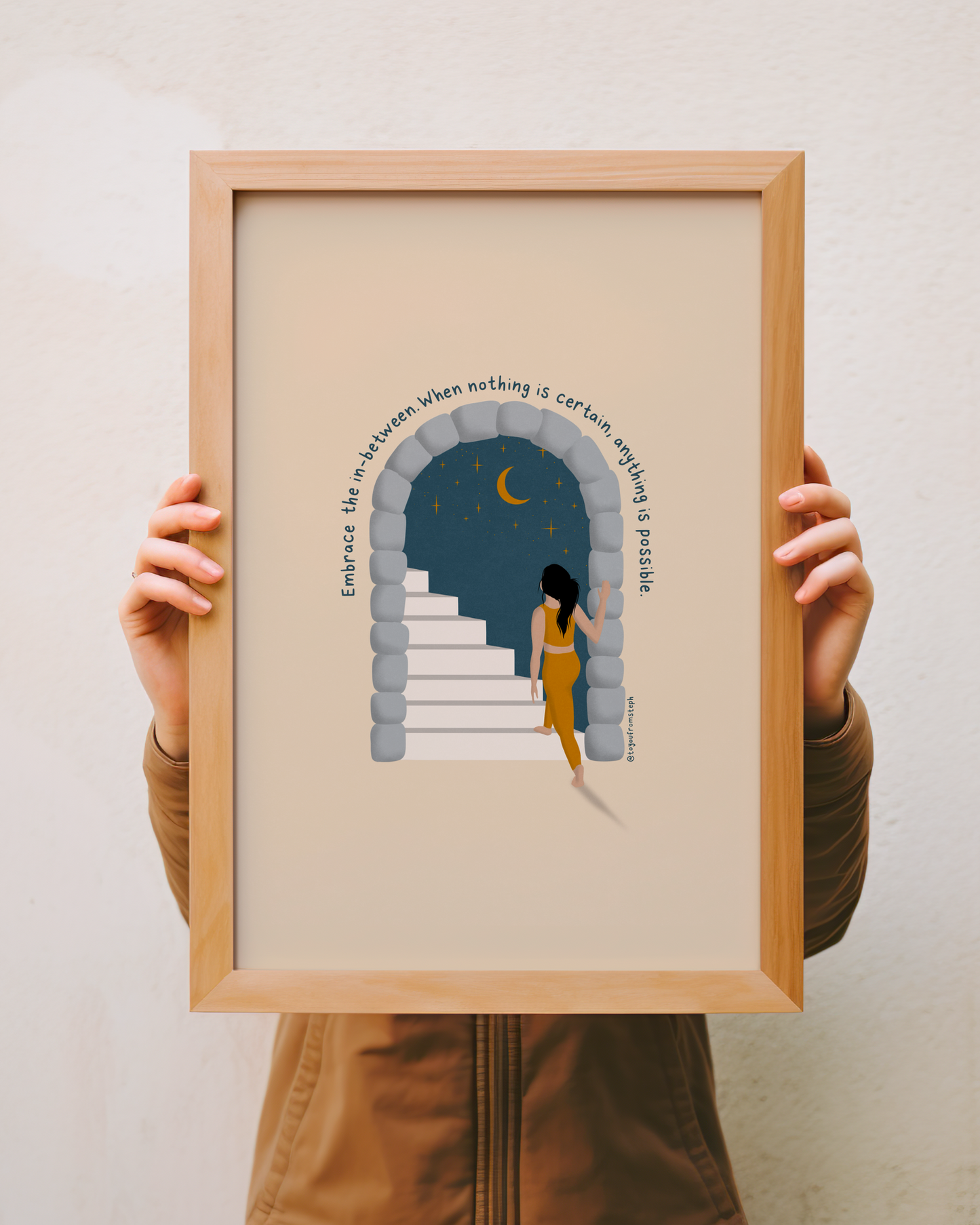 The In-between - Art Print