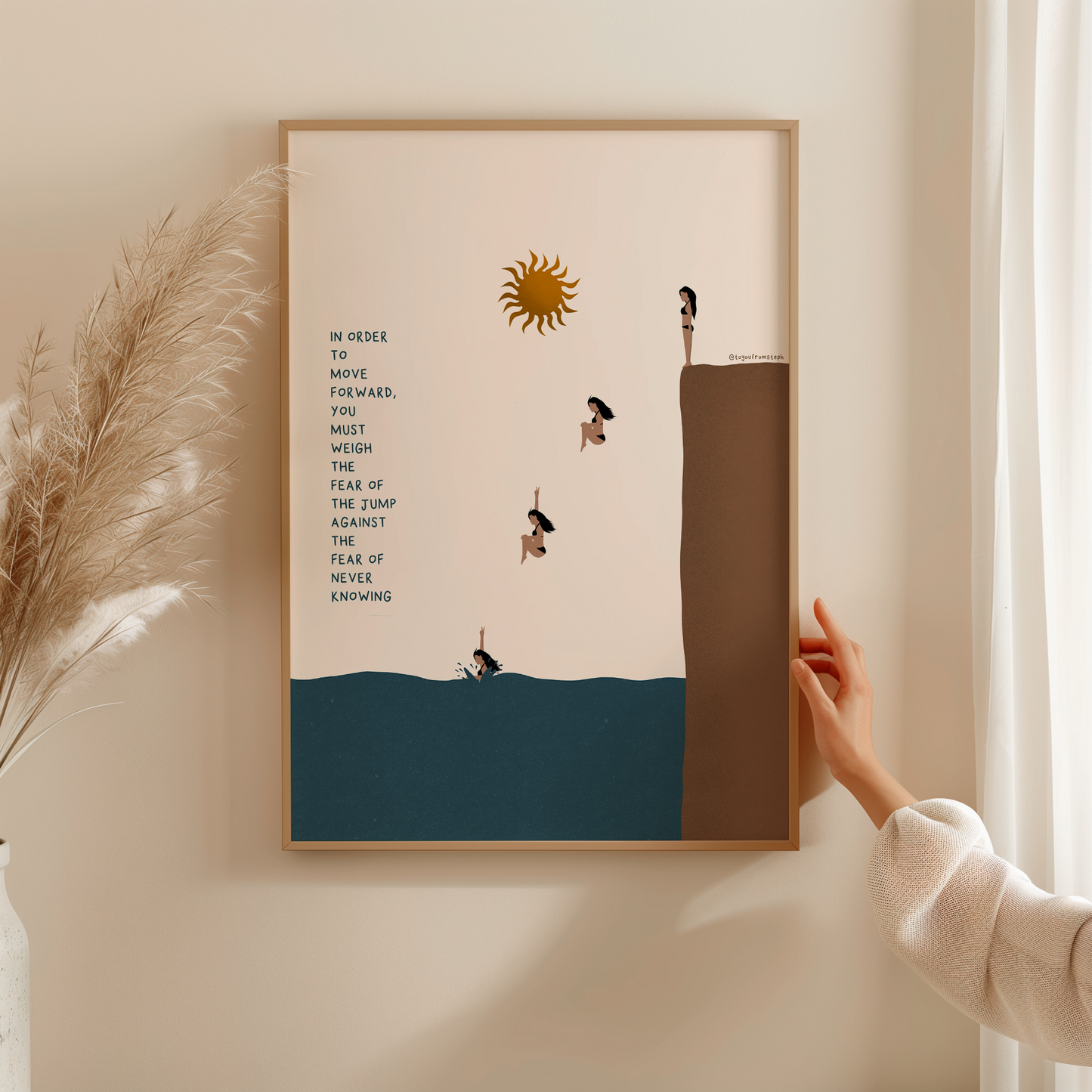 Weigh - Art Print