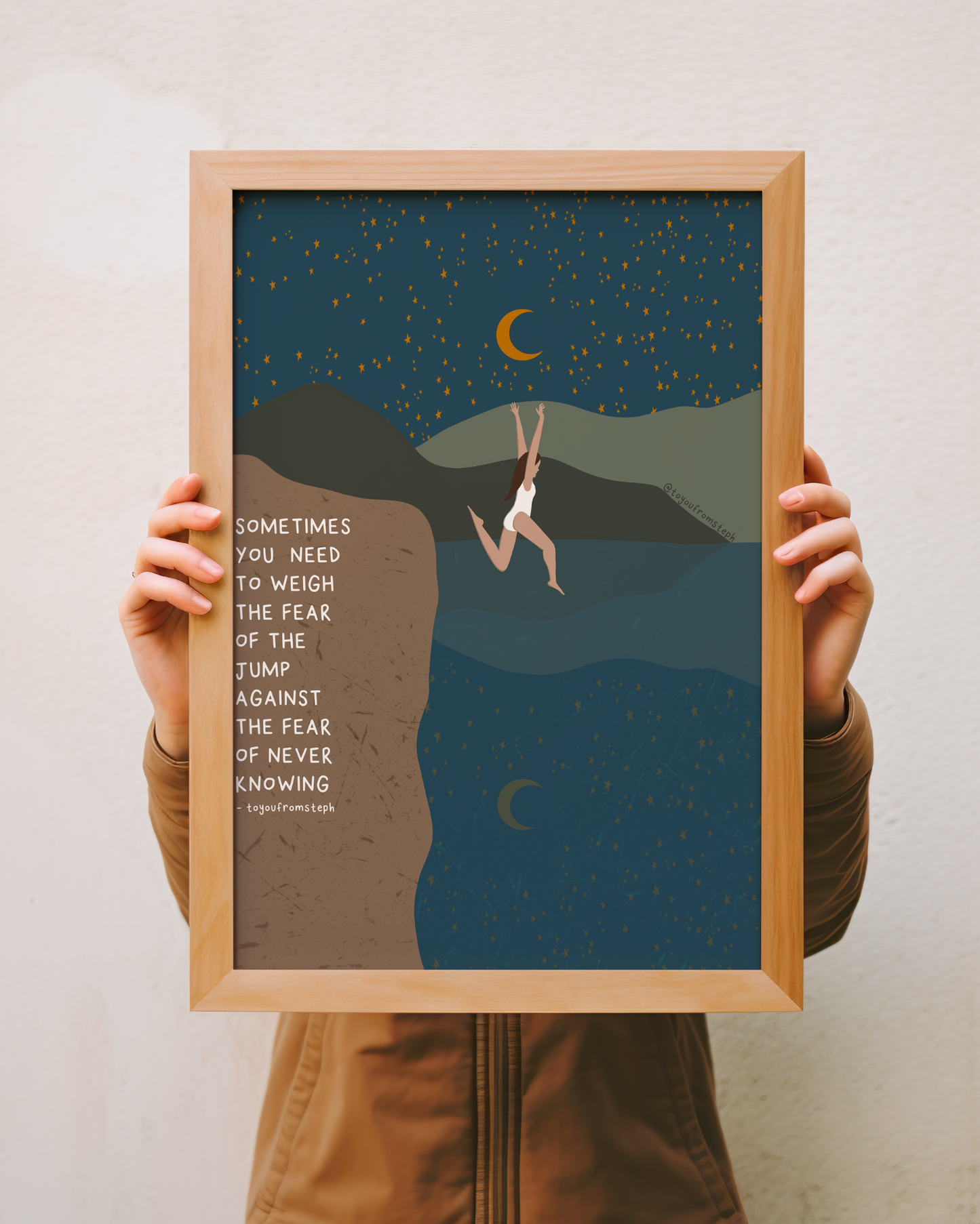 Weigh the Fear - Art Print