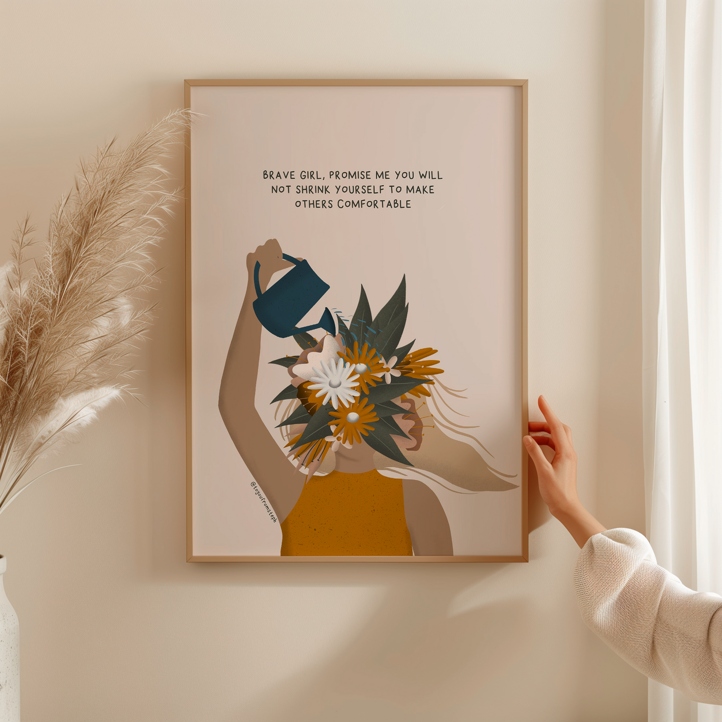 Brave Girl - Art Print
