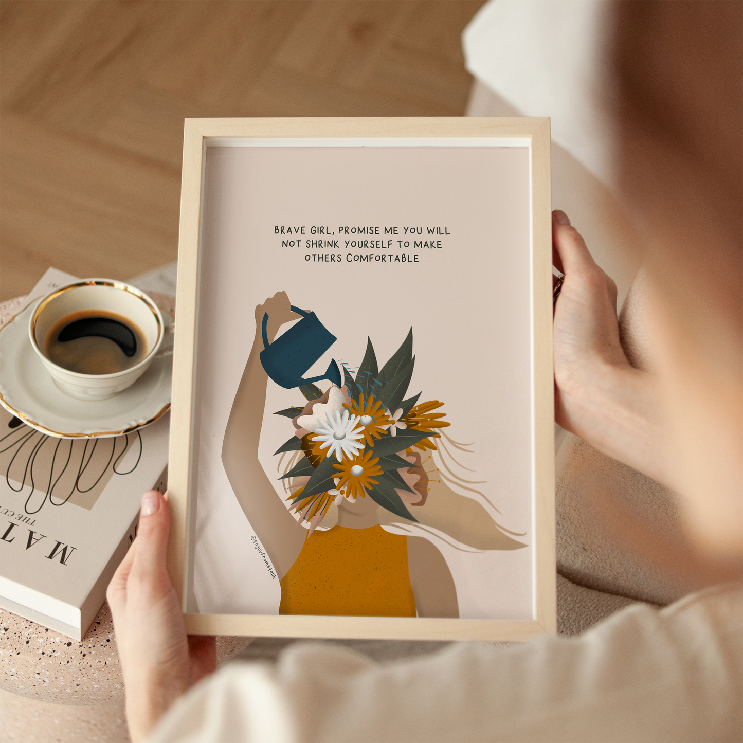 Brave Girl - Art Print