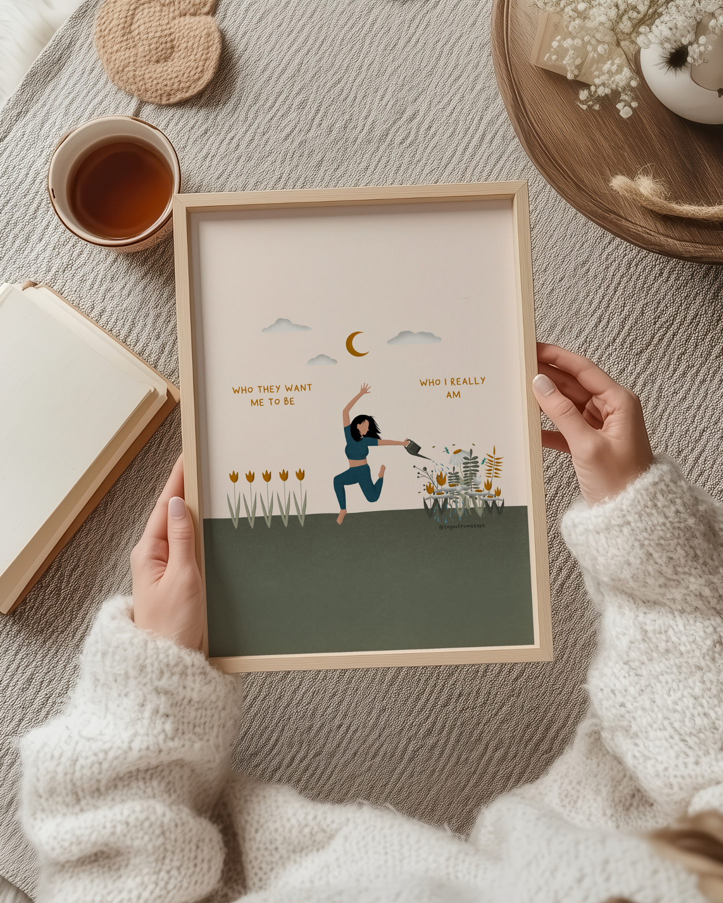 Who I Really Am - Art Print