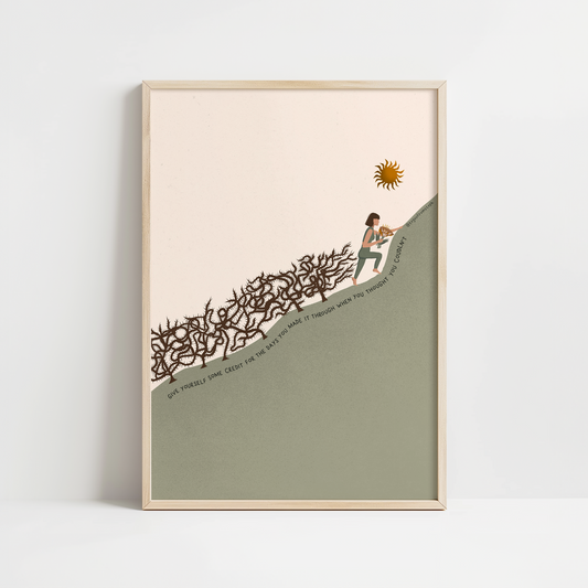 Credit - Art Print
