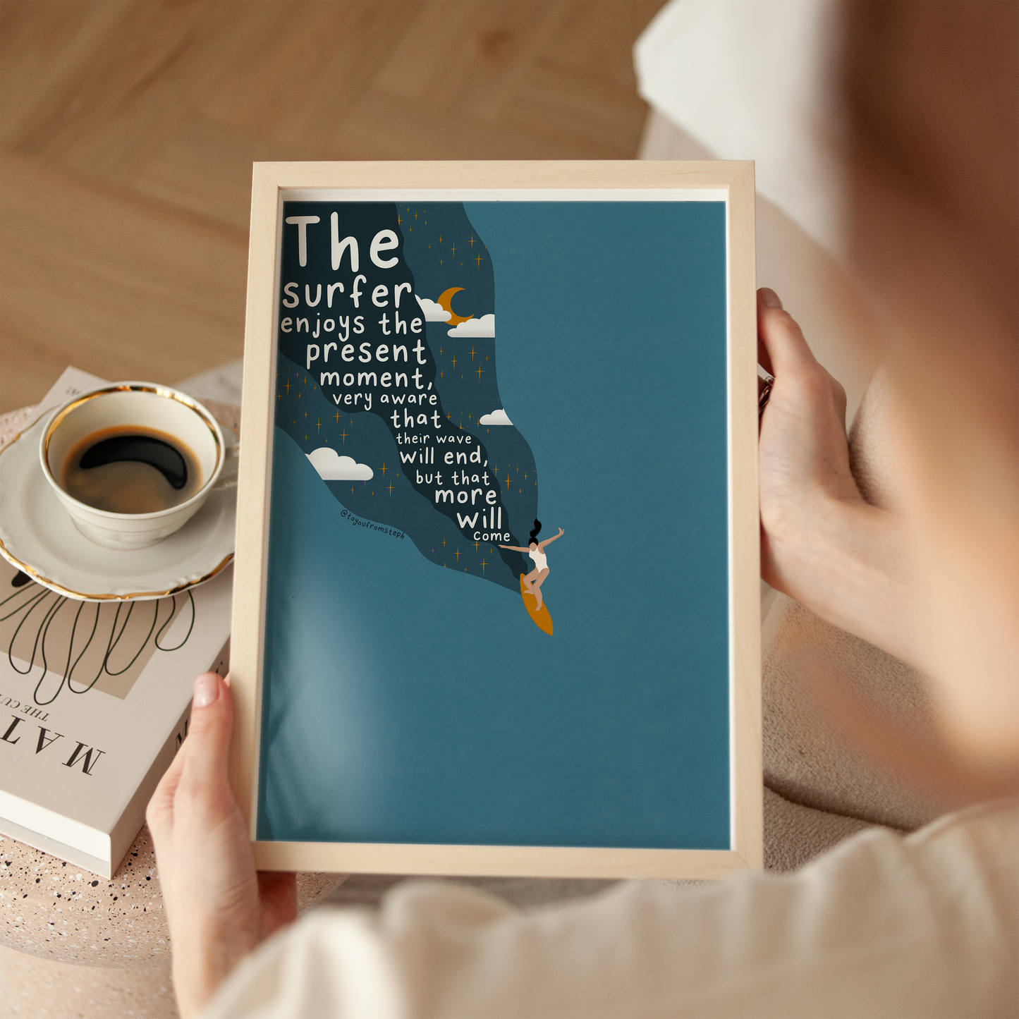 The Surfer - Art Print