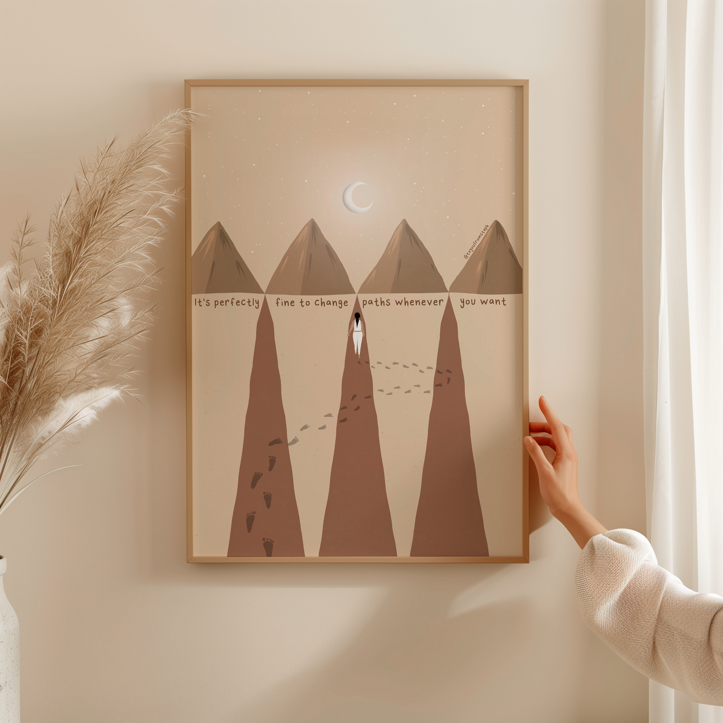 Change Paths - Art Print