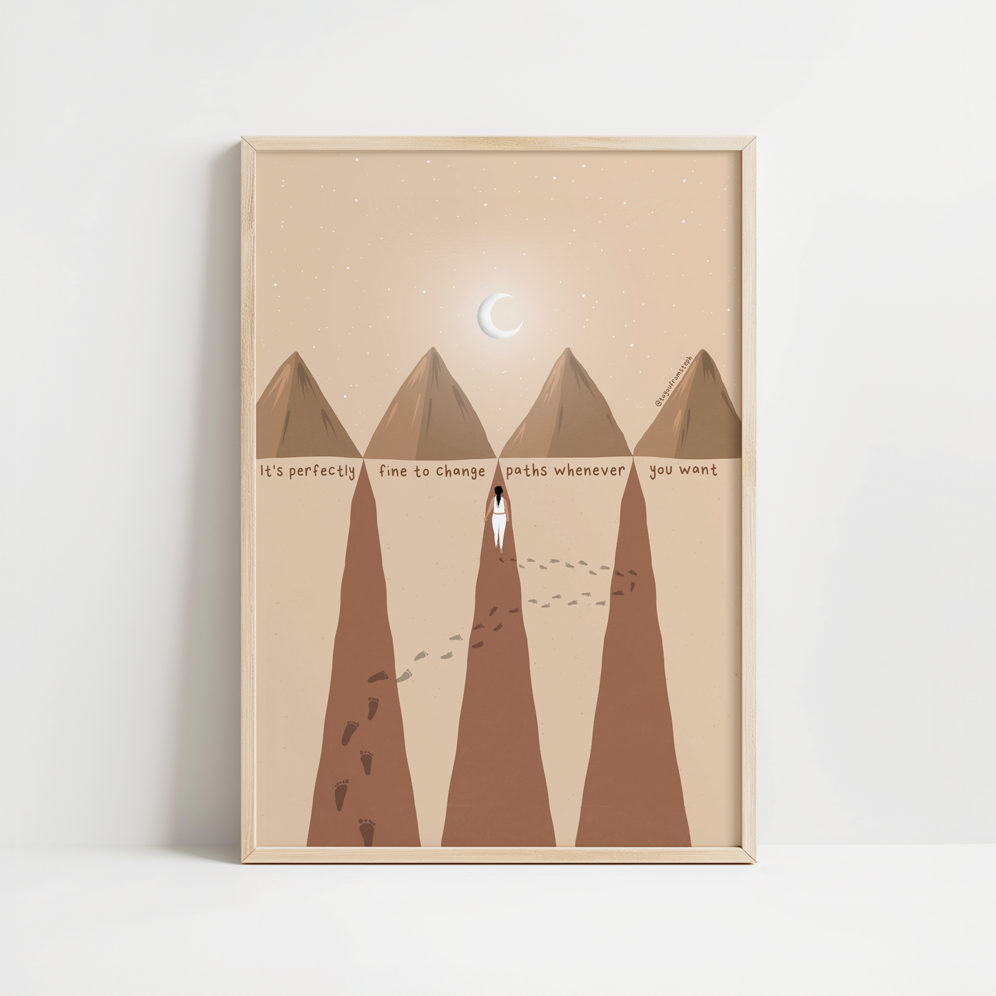 Change Paths - Art Print