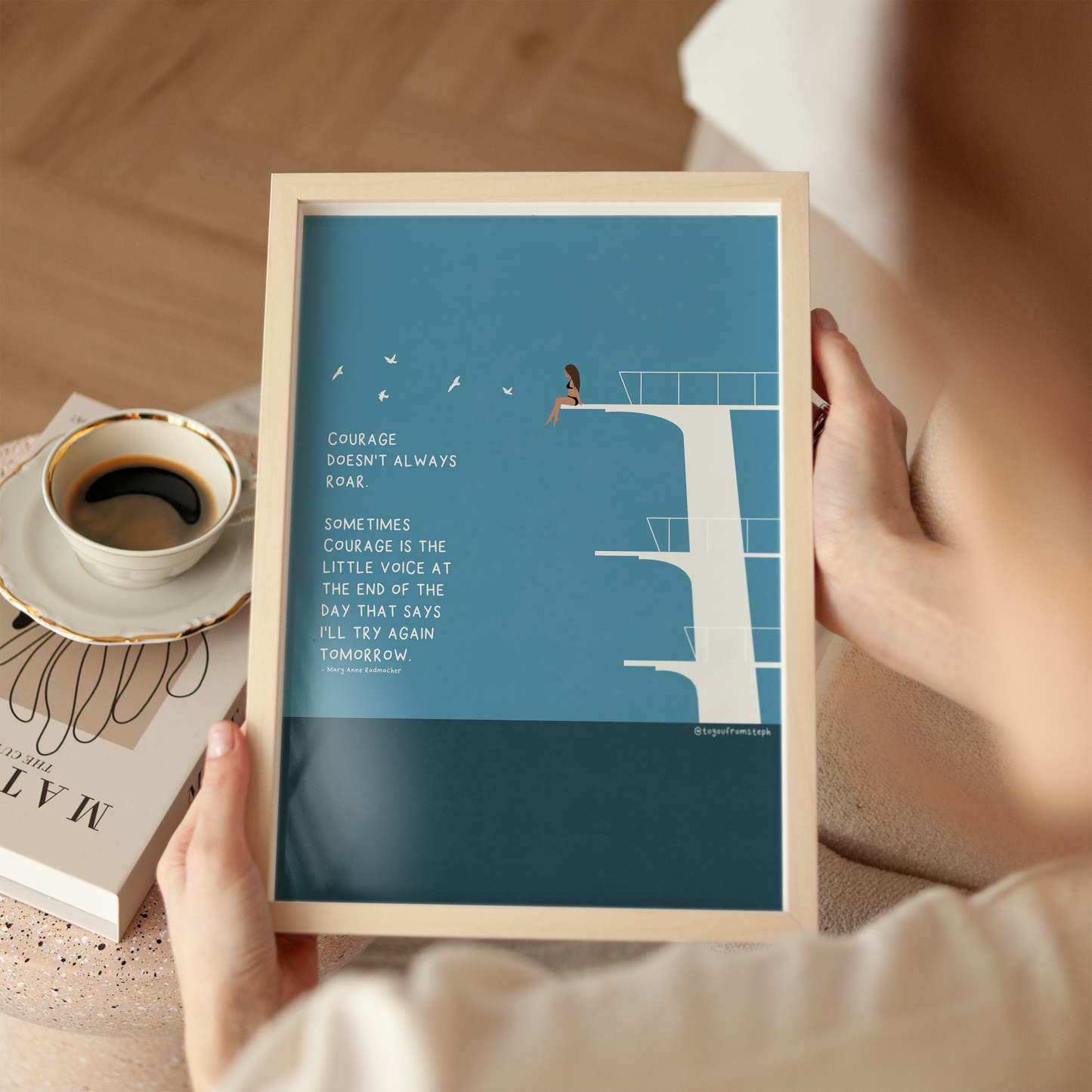 Courage - Art Print