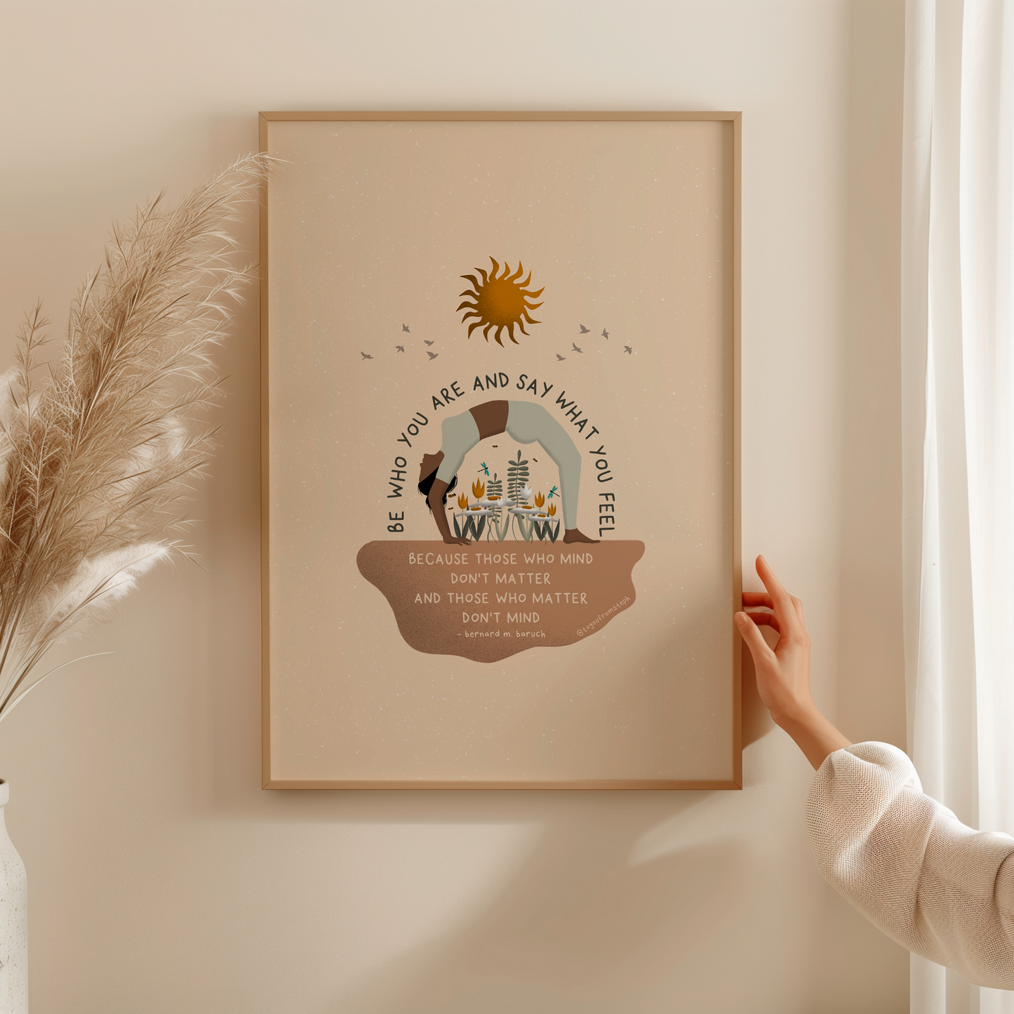 Be Who You Are - Art Print