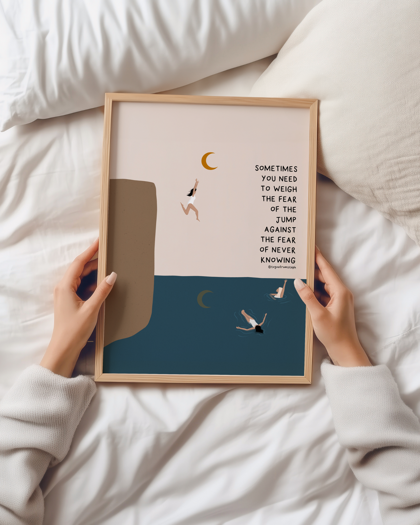 Fear of the Jump - Art Print