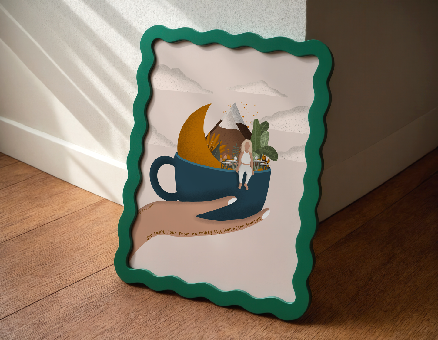 Empty Cup - Art Print