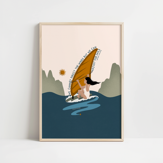 Adjust Our Sails - Art Print