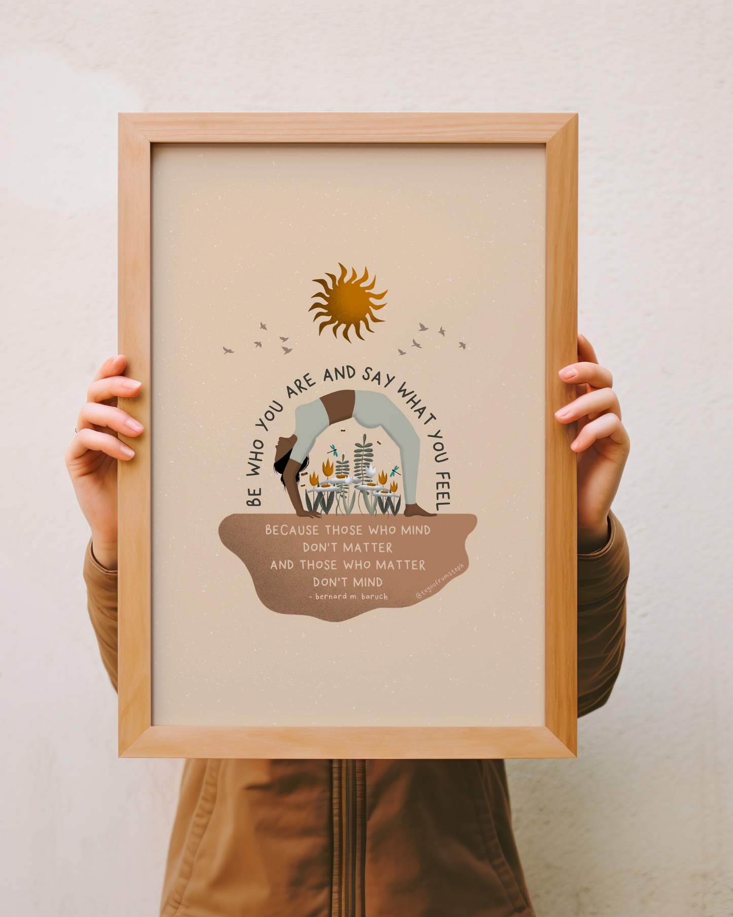 Be Who You Are - Art Print