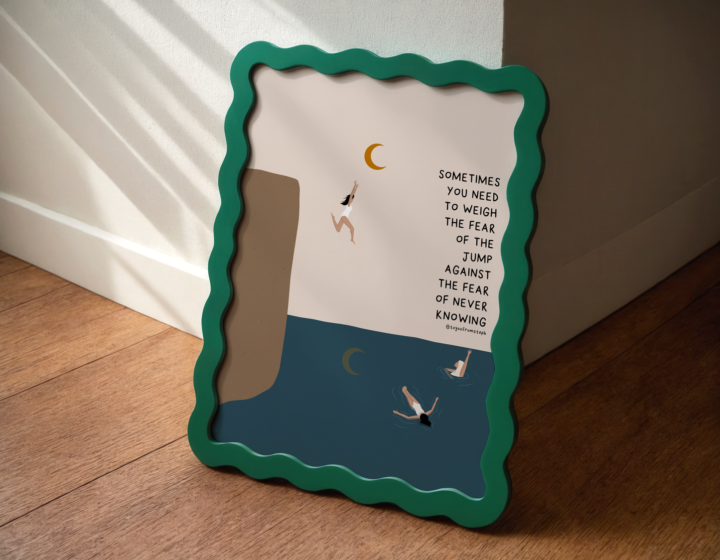 Fear of the Jump - Art Print