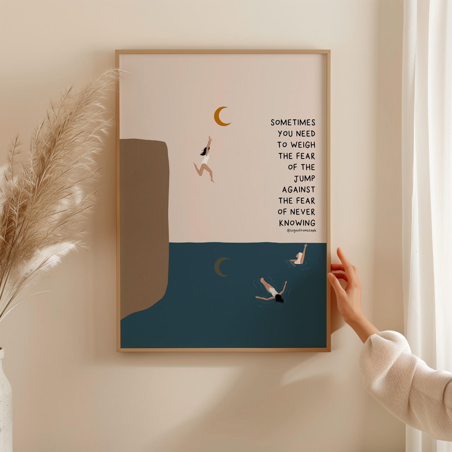 Fear of the Jump - Art Print
